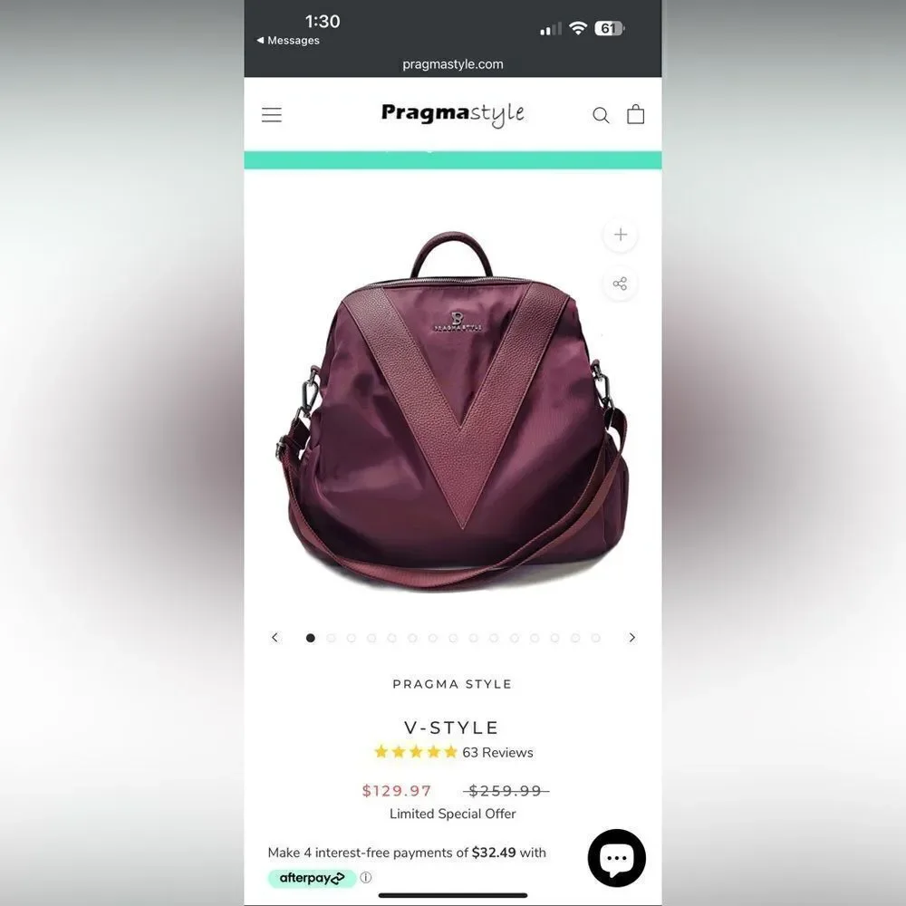 NWT Pragma bag/purse